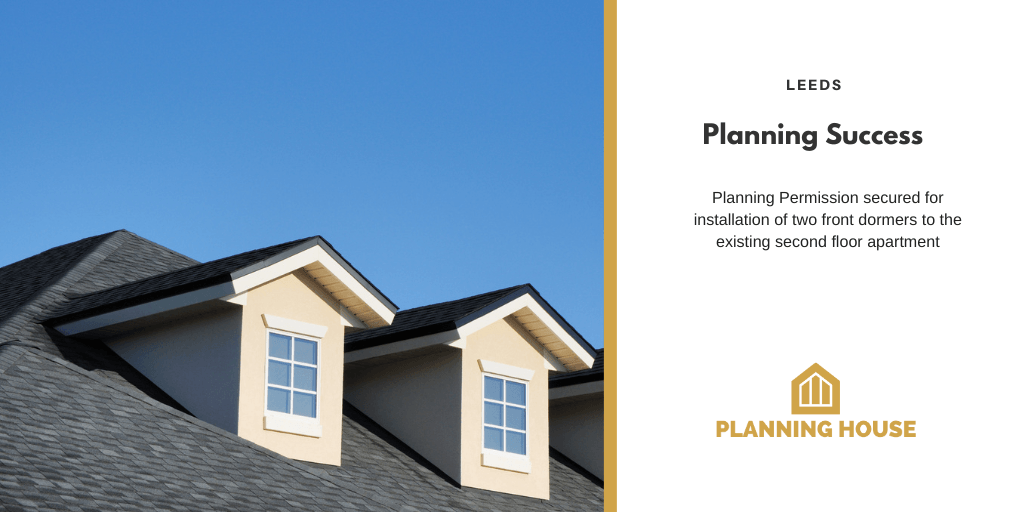 Planning Success – Dormer Windows secured in Leeds flat